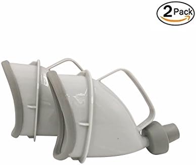 ZhengYa 2 pack portable male female funnel device urinals women man unisex travel camping pee urinal toilet outdoor emergency sitting standing urination reusable potty