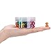 Kuyang 60 Pack Push Pin Magnets Fridge Magnets, 6 Assorted Colors 10 Magnets Each Color. Small Strong Magnets Whiteboard Magnets For Home, School, Classroom and Office Use