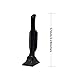 4 PC Snuff Straw Vacuum Style - Sniffer Snorter Straw Black Snuff Tube - Metal Straw