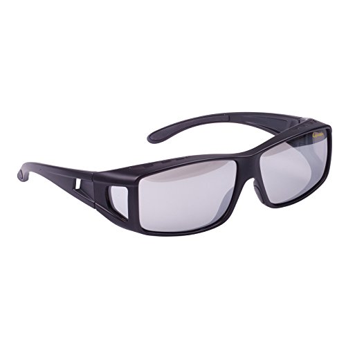 Gamakatsu G-Glasses Polarisationsbrille (über der Brille tragbar) Ligh