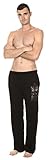 Doctor Who Union Jack Tardis Men's Adult Black Lounge Pants