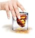 OliaDesign Crystal Skull Pirate Shot Glass Drink Cocktail Beer Cup, White
