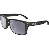 Oakley Mens Holbrook Asian Fit Sunglasses, Steel/Grey Polarized, One Size