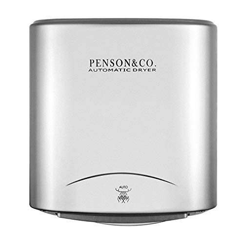 PowerPress AHD200100 Super Quiet Automatic Electric Hand Dryer Commercial High Speed 95m/s