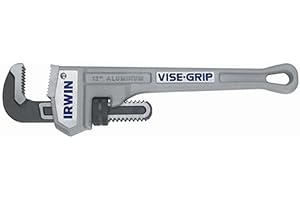 Irwin 2074112 2-Inch Jaw Capacity 12-Inch Cast Aluminum Pipe Wrench