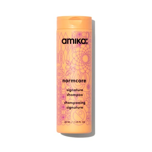 normcore signature shampoo, 60ml amika , 2.03 Fl Oz (Pack of 1