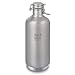 Klean Kanteen Double Wall Vacuum Insulated Stainless Steel Growler with Leak Proof Stainless Steel Swing Lok Cap - 64oz