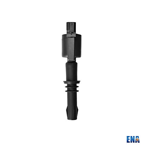 ENA Set of 8 Straight Boot Ignition Coil Pack Compatible with Ford