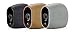 3 x Silicone Skins Compatible with Arlo HD Smart Security - 100% Wire-Free Cameras — by Wasserstein (Black/Brown/Grey)