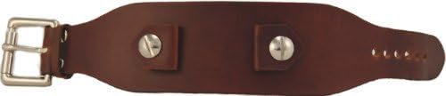 Cuff Watch Band - Dark Brown Leather