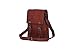 Komal's Passion Leather 11 Inch Handmade Standing Leather Messenger Satchel Bag