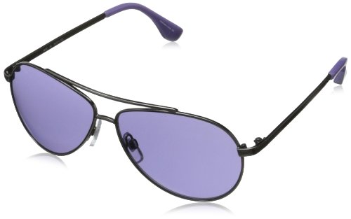 Isaac Mizrahi Sunglasses 16 30 Aviator Sunglasses,Gunmetal,59 mm