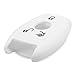 kwmobile Car Key Cover for Mercedes Benz - Silicone Protective Key Fob Cover for Mercedes-Benz 3 Button Car Key - White
