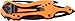 MTECH USA MT-A705NOR Spring Assisted Knife, Orange, 4.5-inch closed