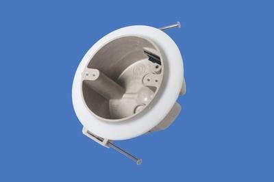 Allied Moulded 9351-NKV 4" Round Ceiling/Fixture Box, Depth: 2-7/16", Nail-On, Non-Metallic