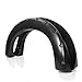 ECOTRIC Wheel Fender Flares for 1999-2007 Ford F250 F350 ABS Wheel Protector Protection Guards Cover - Pocket Rivet Style with Hardware Kit- Black Polyproplylene Surface Finish