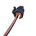 DSparts 5C3Z12224A, 904-222 LS1 3 Wire Coolant Temperature Temp Sensor Wiring Connector Fit for Ford F250 F350 97-98 GM Corvette