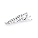 Tangc Men's Vintage Tie Clip Necktie Leaf Glasses Arrow Mustache Tie Clip Bar Clasp