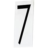 Maxim 53637WT House Number 7 - Singleton, White