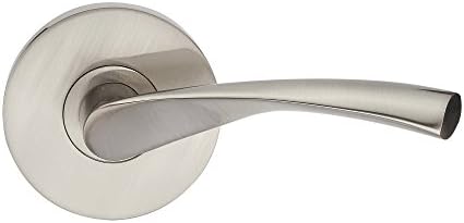 Fortessa Verto Series Contemporary Design Door Lever/Door Handle (Dummy Right, Satin Nickel)