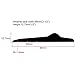 Homend Universal Garage Door Threshold Seal DIY Weather Stripping 1/2 inch Thick 16 Feet Length