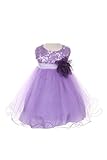 Sequin Bodice Special Occasion Dress Infant Toddler Flower Girl (or Bolero)