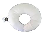 Babymoon Pod Flat Head Prevention Infant Pillow 2-in-1 Travel Pillow for Babies & Toddlers (Ivory)
