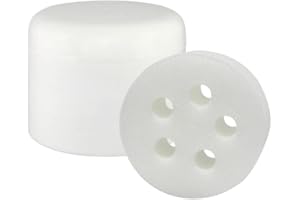 Pot Dilue-Tout en Plastique 8oz avec Couvercle + Éponge 5 Trous