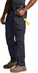 CQR Men's Quick Dry Work Pants, Water Resistant