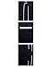 TAM WARE Men's Premium Casual Inner Contrast Slim-Fit Long-Sleeve Button Down Dress Shirt TWNMS310-1-CMS03-BLACK-US L