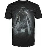 Skyrim Character Black T-Shirt