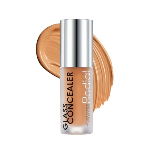 RODIAL GLASS CONCEALER SHADE 2 – LUMINOUS, FULL-COVERAGE CREAM WITH PEPTIDES AND ANTIOXIDANTS FOR FLAWLESS SKIN, 0.1 FL. OZ.