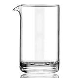 Cocktail Mixing Glass with Seamless and Handblown Construction - Plain Design