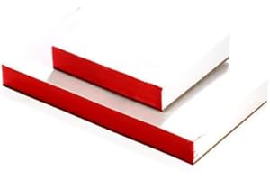 DENTIMICA Dental Mixing Pad Paper Disposable 300 Sheets Poly Impression Coated 2 Side (Small)