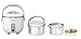 3-Cup Multifunction Indirect Heat Rice Cooker Steamer and Warmer