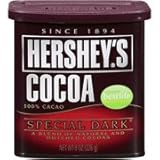 Hershey's Special Dark Chocolate Cocoa, 8-Ounce Can (Pack of 4)