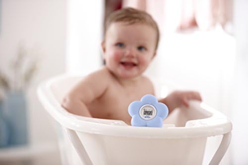 philips blue flower bath & room thermometer
