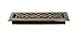 Decor Grates SPH412-A Scroll Design Floor Register, 4x12 Inches, Antique Brass Finish