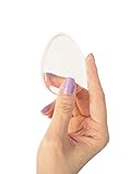 Teardrop Silicone Makeup Sponge for Blending Foundation with FREE PDF Guide from HiperSpeed