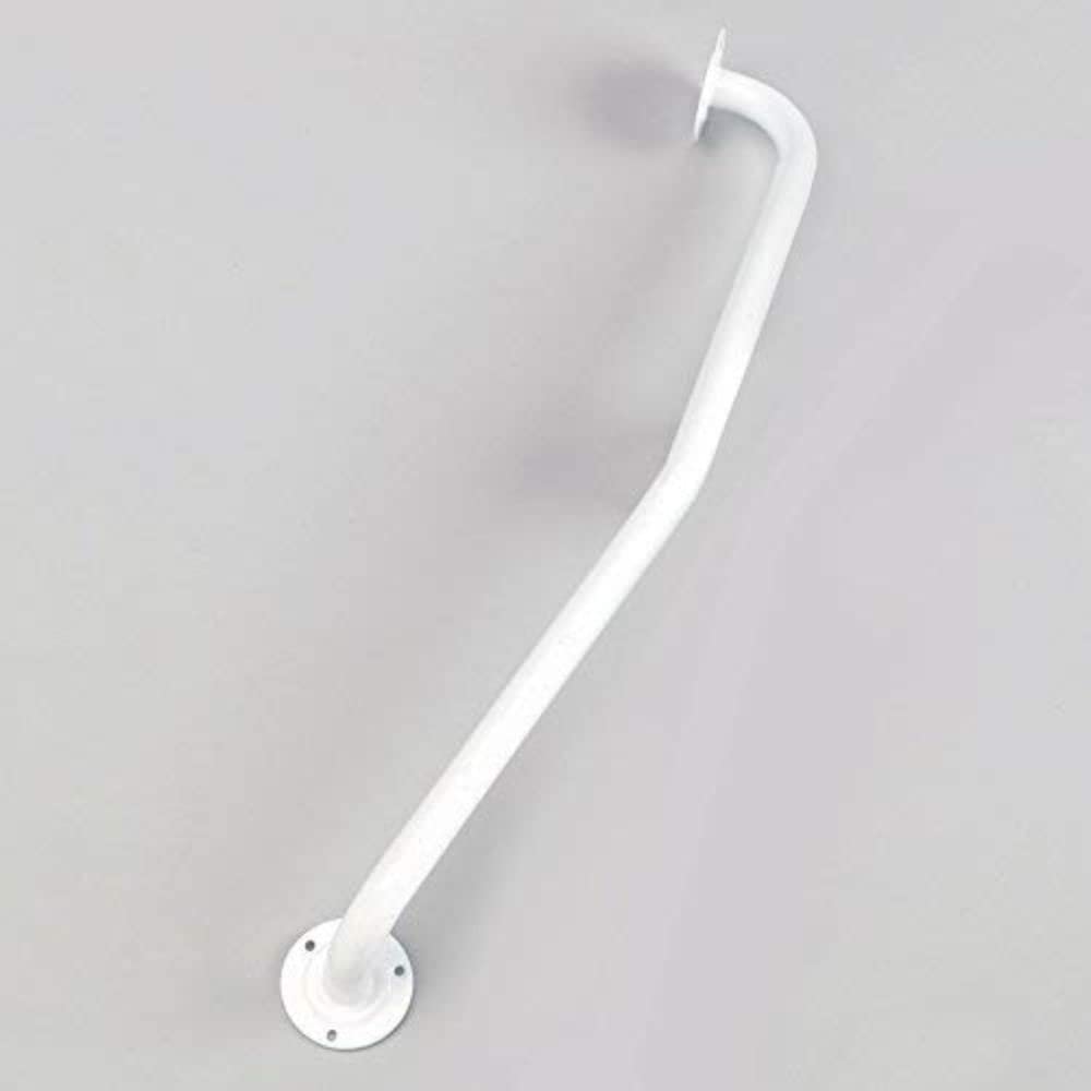 NRS Healthcare Newel Post Left Handed Grab Rail, White