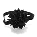 My Lello Baby Petal Flower Headbands Mixed Colors 2-Pack (Black/Gray)