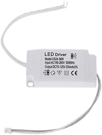 PoityA 220V LED Constant Current Driver 24-36W Power Supply Output External for LED