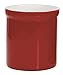 Progressive- Prepworks Ceramic Tool Crock - Utensil Kitchen Organizer - Red