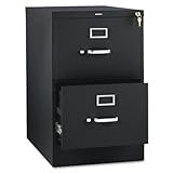 HON 2-Drawer Office Filing Cabinet - 310 Series Full-Suspension Legal File Cabinet, 26.5