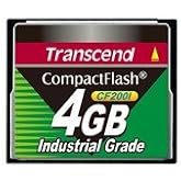 Transcend 4GB Industrial Cf Card 200X (ULTRADMA4)