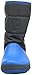 Crocs Kids' LodgePoint Snow Boot, Slate Grey/Ocean, 9 M US Toddler