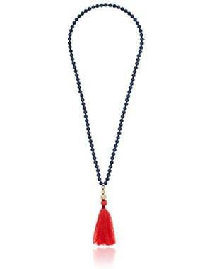 fringe pendant necklace