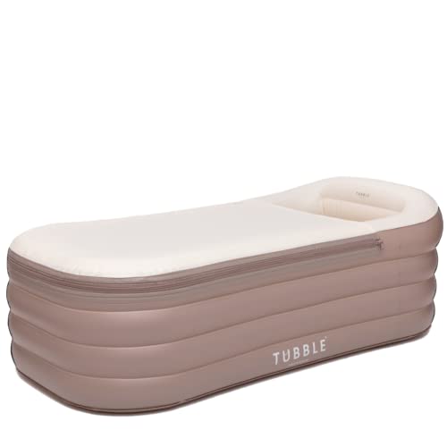 Tubble® Portable Bathtub Adult Size [61.4] - Quick u0026 Easy Inflatable  Bathtub In 60 Sec. Incl. Electric Air Pump, Ice Bath Tub For Athletes Or  For Relaxation, Portable Tub - Color: Ambient