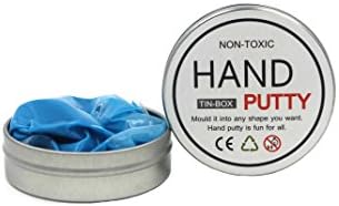 HAND PUTTY Slite 50g Glow in the Dark Putty With Tin Box (Blue)