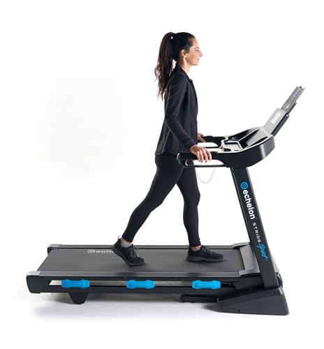 Photo 1 of Echelon Stride Sport 40 Treadmill, Smart Foldable Exercise Treadmill with Cushioned Deck, LCD, Bluetooth, Workout Programs, Easy Storage and Portability + 30-Day Free Membership